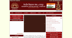 Desktop Screenshot of kv2raipur.com